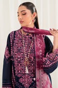 Jazmin | Iris Luxury Lawn 25 | IL'25-D01 by Jazmin - Designer Dress - Type: Ladies Clothes - Available at Libayah - 100% Original