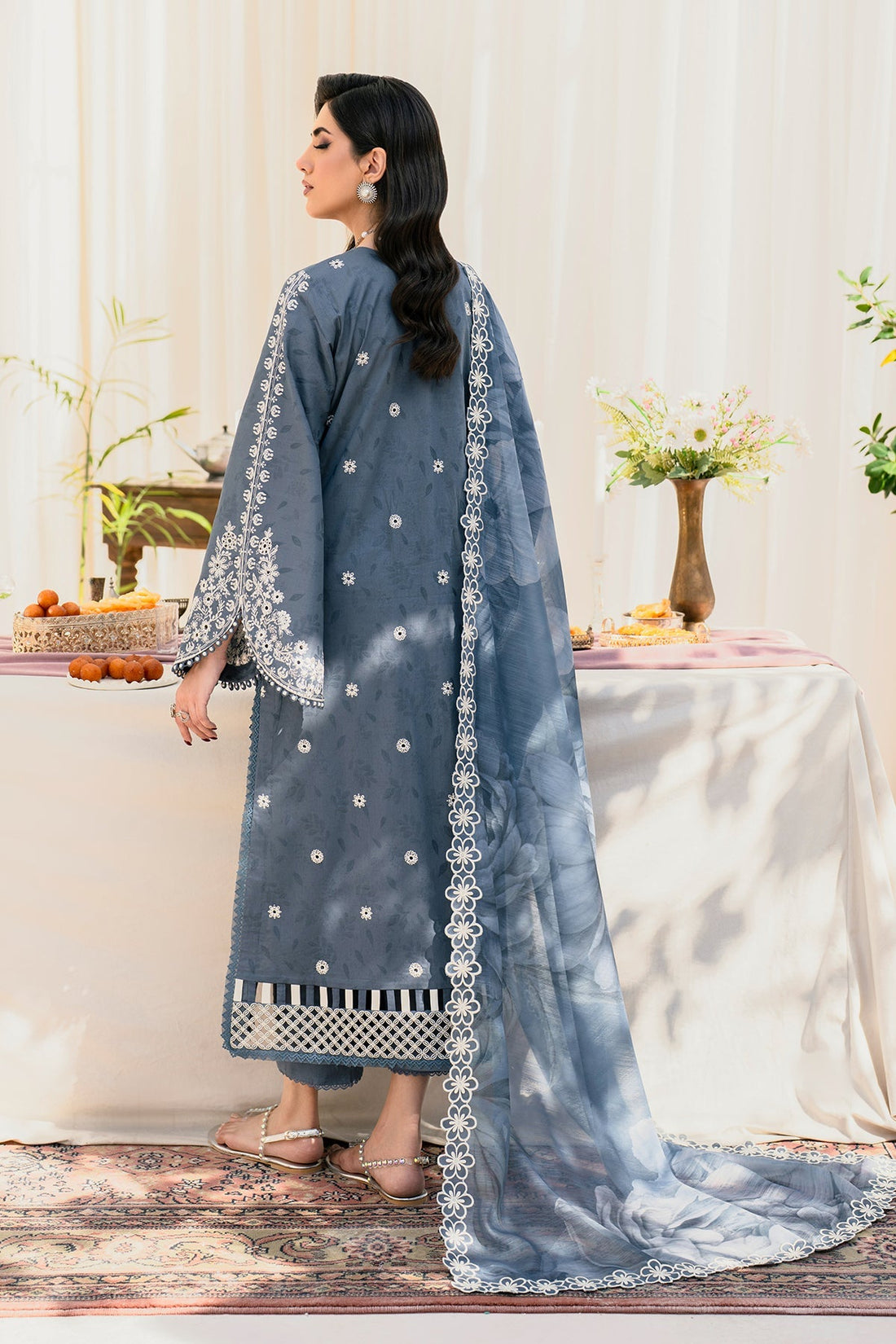Zarif | Lamhay Luxury Eid Lawn 25 | 06 SAFAH by Zarif - Designer Dress - Type: Ladies Clothes - Available at Libayah - 100% Original