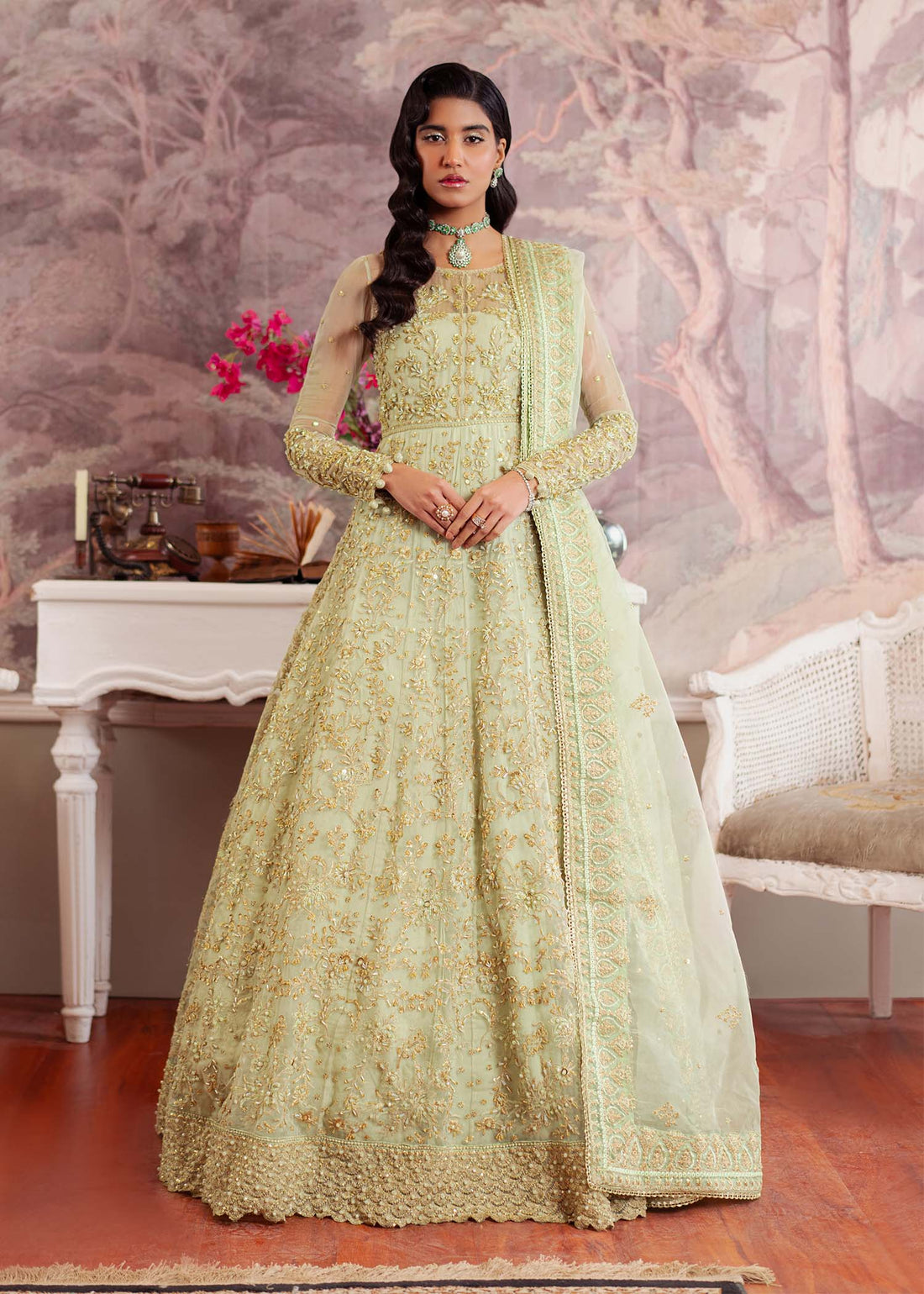 Dastoor | Airah Festive 25 | Opaline by Dastoor - Designer Dress - Type: Ladies Clothes - Available at Libayah - 100% Original