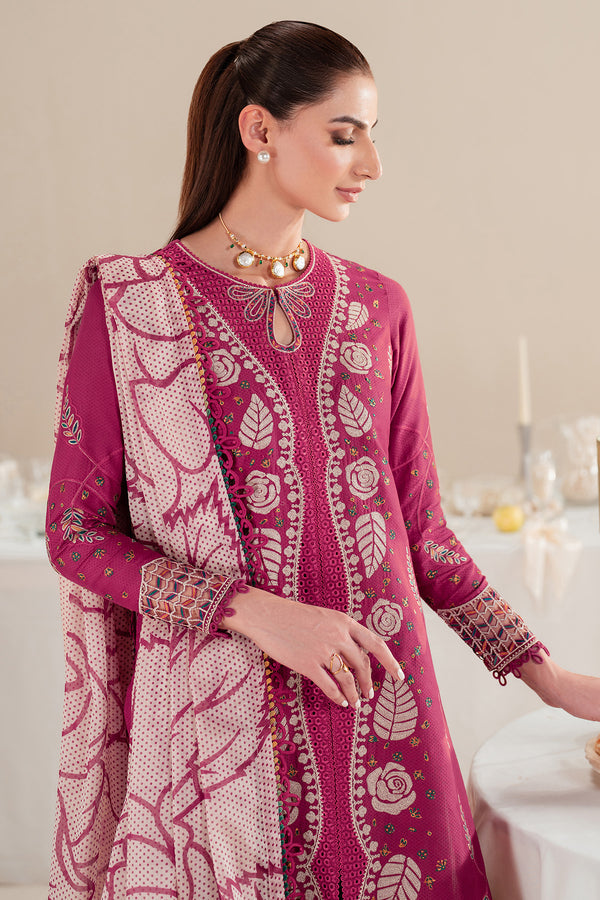 Jazmin | Iris Luxury Lawn 25 | IL'25-D05 by Jazmin - Designer Dress - Type: Ladies Clothes - Available at Libayah - 100% Original
