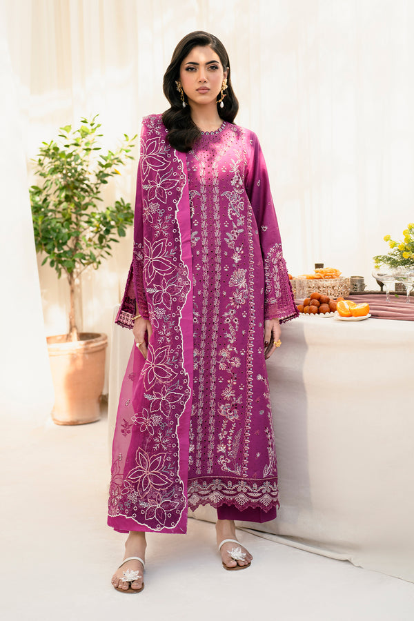 Zarif | Lamhay Luxury Eid Lawn 25 | 01 ALOHA by Zarif - Designer Dress - Type: Ladies Clothes - Available at Libayah - 100% Original