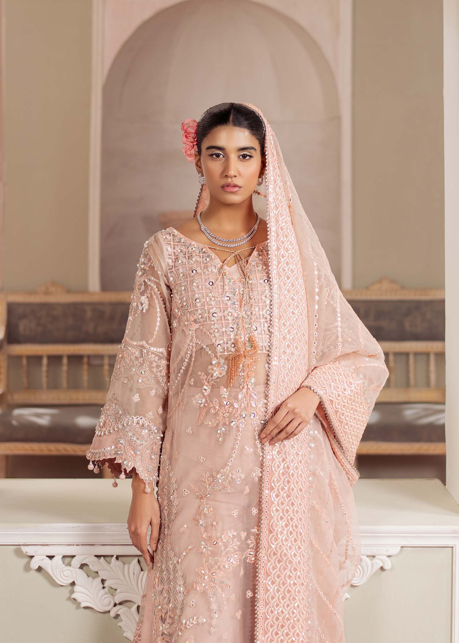 Dastoor | Airah Festive 25 | Chantilly by Dastoor - Designer Dress - Type: Ladies Clothes - Available at Libayah - 100% Original
