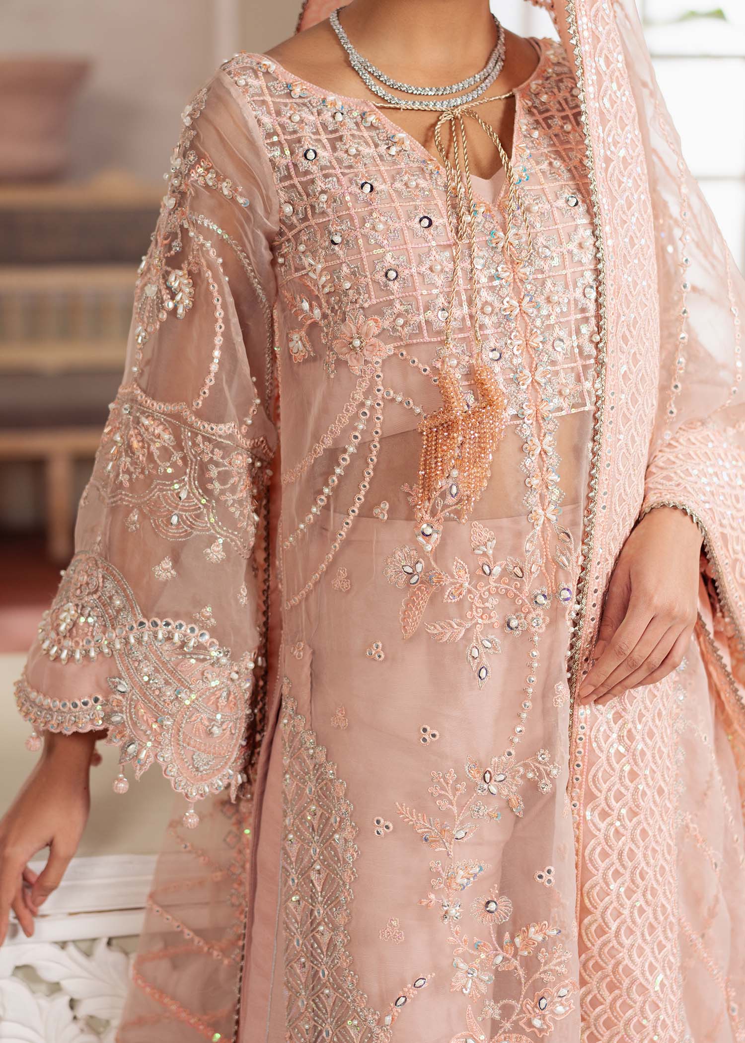 Dastoor | Airah Festive 25 | Chantilly by Dastoor - Designer Dress - Type: Ladies Clothes - Available at Libayah - 100% Original