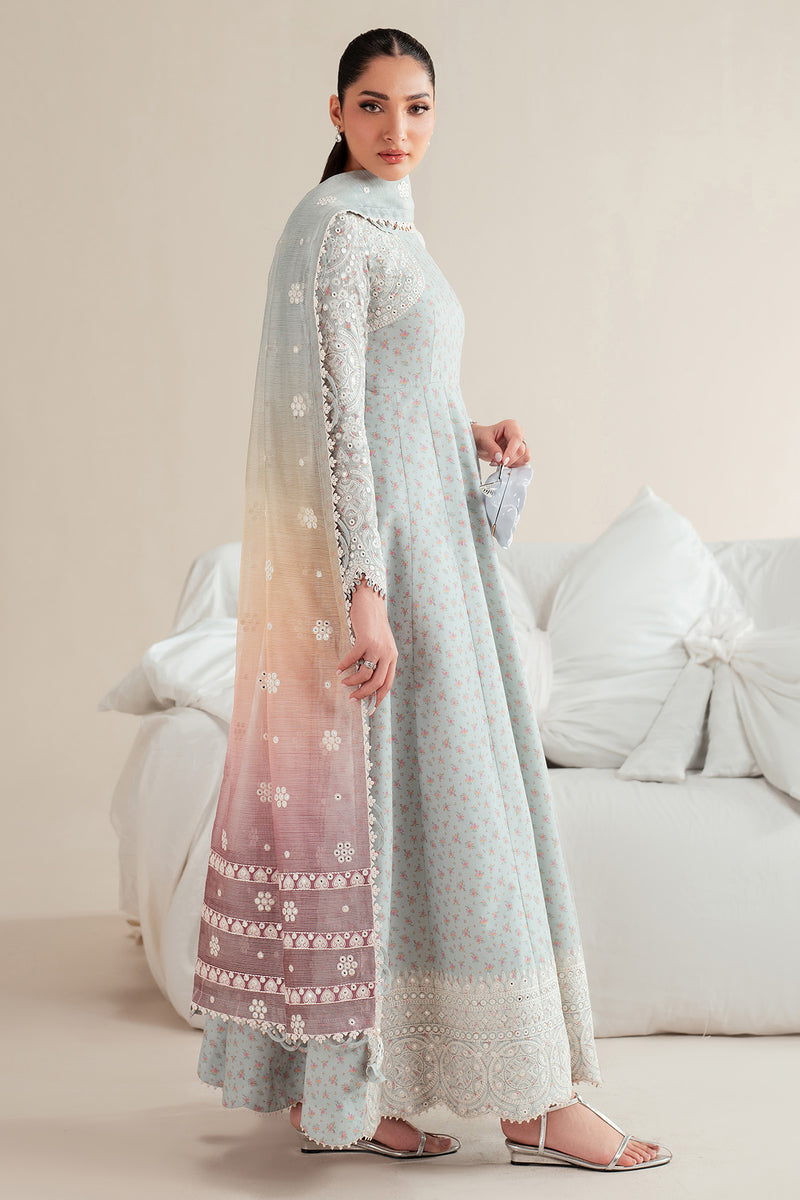 Jazmin | Iris Luxury Lawn 25 | IL'25-D04 by Jazmin - Designer Dress - Type: Ladies Clothes - Available at Libayah - 100% Original