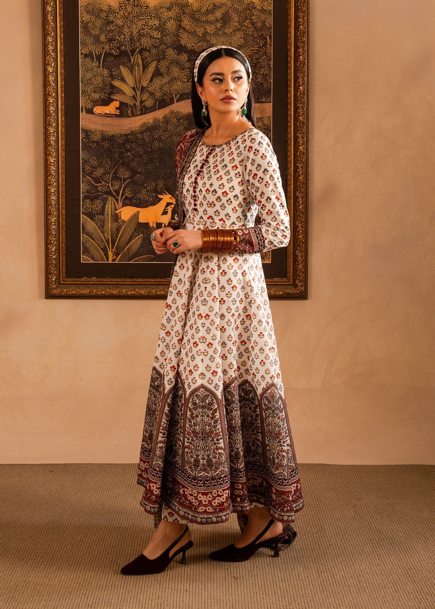 Maria Osama Khan | Retro Lawn 25 | Nair by Maria Osama Khan - Designer Dress - Type: Ladies Clothes - Available at Libayah - 100% Original
