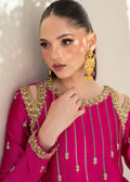 Dastoor | Maahi Luxury Pret 25 | Fuchsia Rose by Dastoor - Designer Dress - Type: Ladies Clothes - Available at Libayah - 100% Original