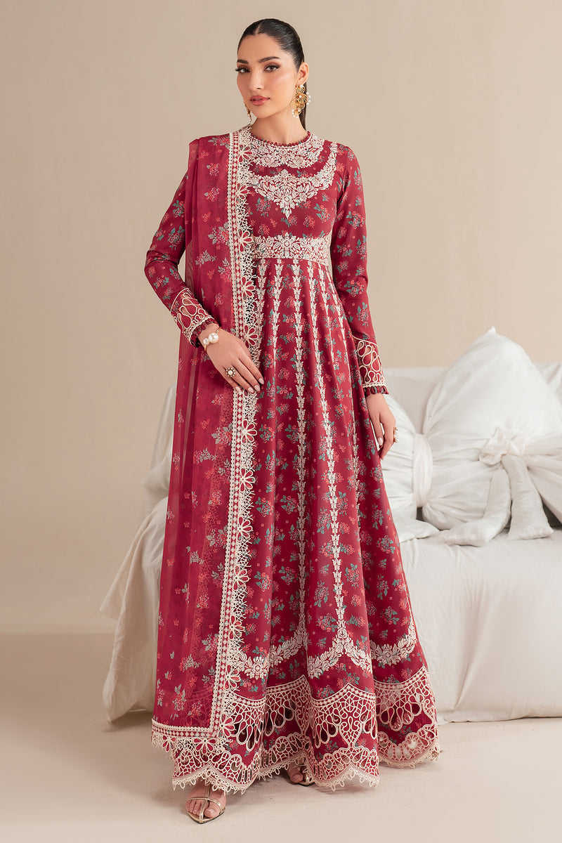 Jazmin | Iris Luxury Lawn 25 | IL'25-D08 by Jazmin - Designer Dress - Type: Ladies Clothes - Available at Libayah - 100% Original