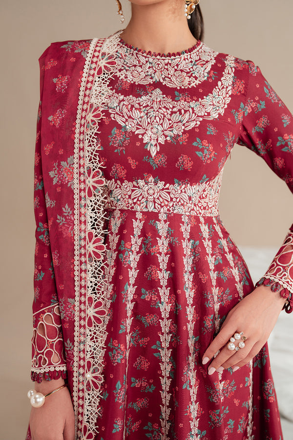 Jazmin | Iris Luxury Lawn 25 | IL'25-D08 by Jazmin - Designer Dress - Type: Ladies Clothes - Available at Libayah - 100% Original