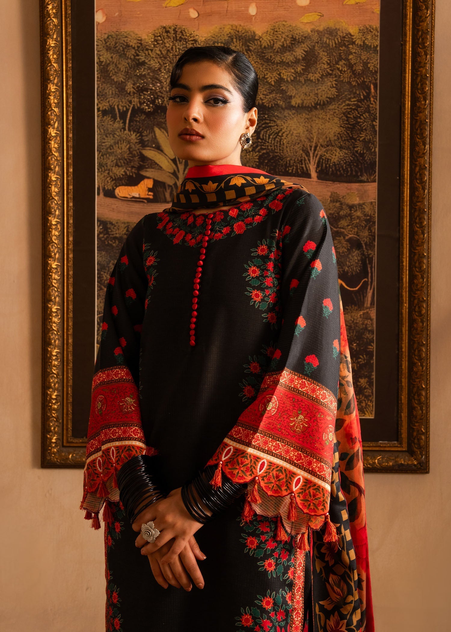 Maria Osama Khan | Retro Lawn 25 | Raila by Maria Osama Khan - Designer Dress - Type: Ladies Clothes - Available at Libayah - 100% Original