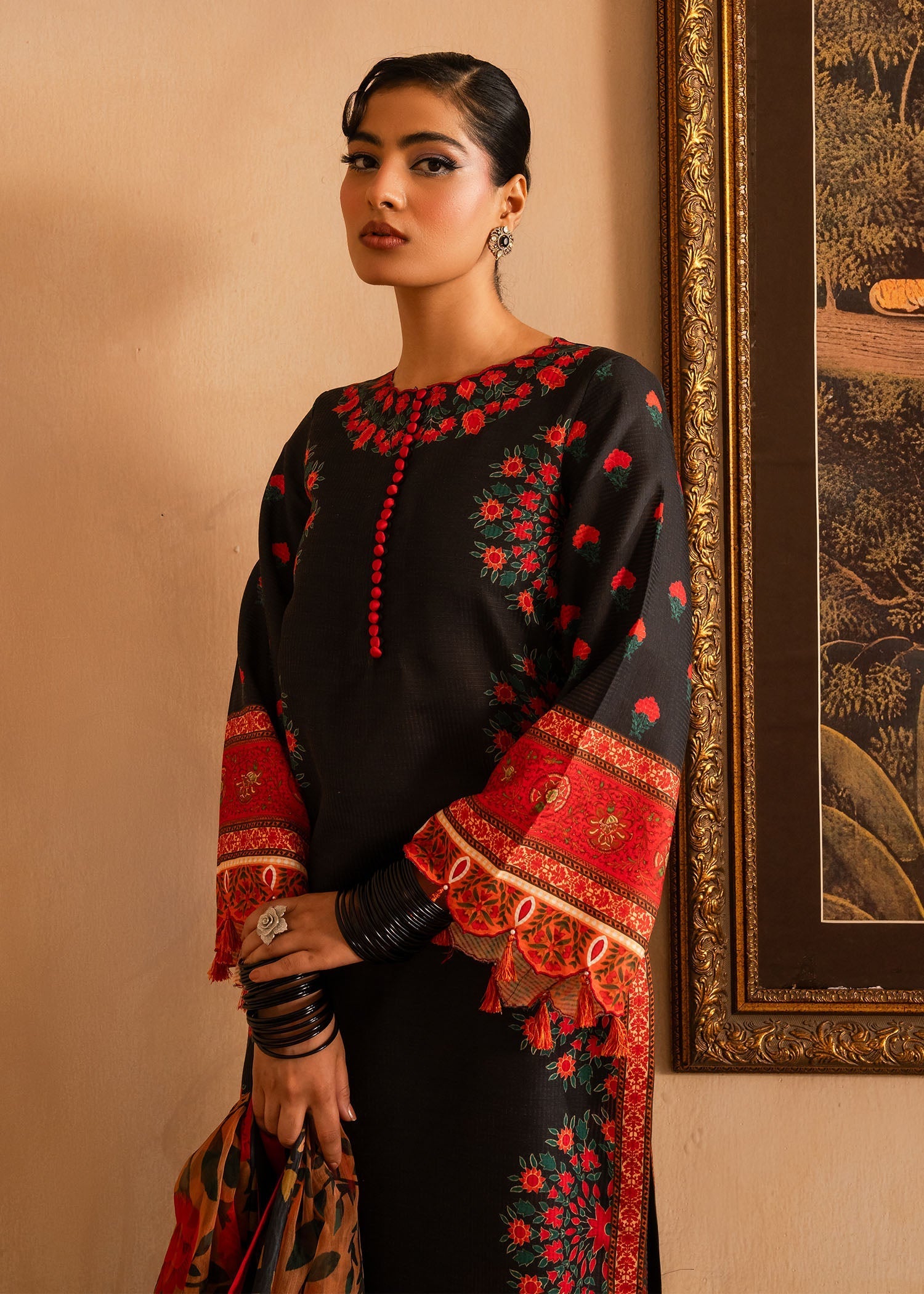 Maria Osama Khan | Retro Lawn 25 | Raila by Maria Osama Khan - Designer Dress - Type: Ladies Clothes - Available at Libayah - 100% Original