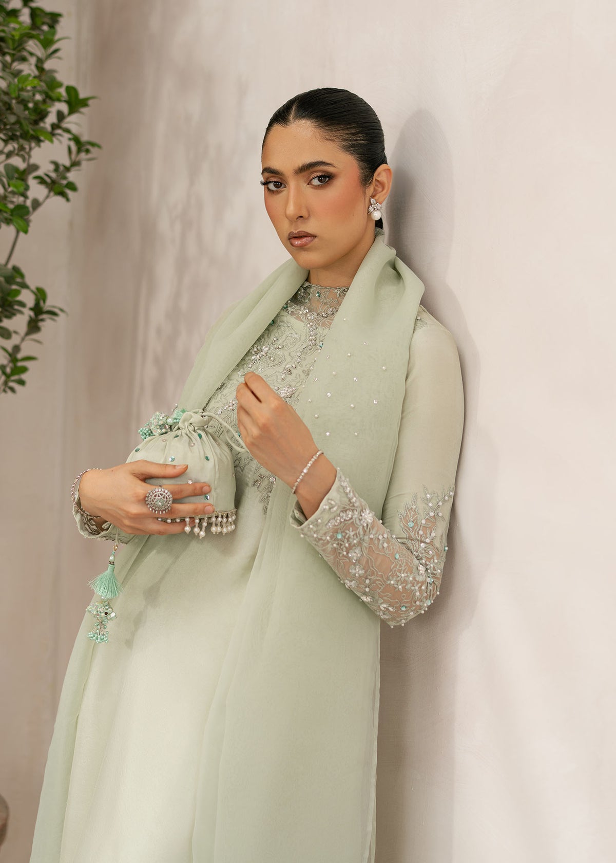 Dastoor | Rania Luxury Pret 25 | Daphne by Dastoor - Designer Dress - Type: Ladies Clothes - Available at Libayah - 100% Original