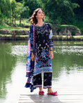 Roheenaz | Garden Veal Printed Lawn 25 |BlackBerry Frost by Roheenaz - Designer Dress - Type: Ladies Clothes - Available at Libayah - 100% Original