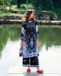 Roheenaz | Garden Veal Printed Lawn 25 |BlackBerry Frost by Roheenaz - Designer Dress - Type: Ladies Clothes - Available at Libayah - 100% Original