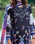 Roheenaz | Garden Veal Printed Lawn 25 |BlackBerry Frost by Roheenaz - Designer Dress - Type: Ladies Clothes - Available at Libayah - 100% Original