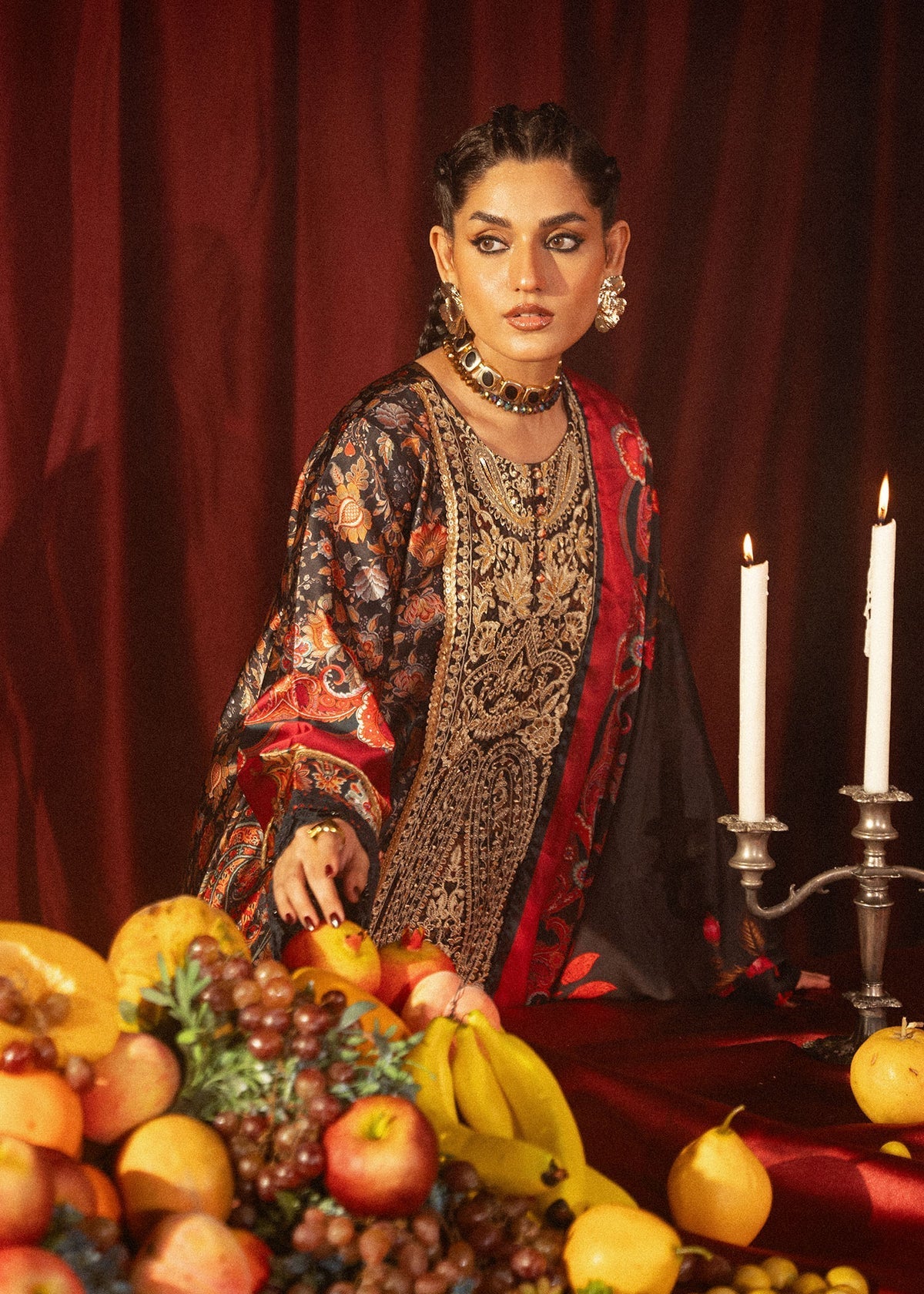 Myeesha | Roohi Silk Edit 24 | Zarqa by Myeesha - Designer Dress - Type: Ladies Clothes - Available at Libayah - 100% Original
