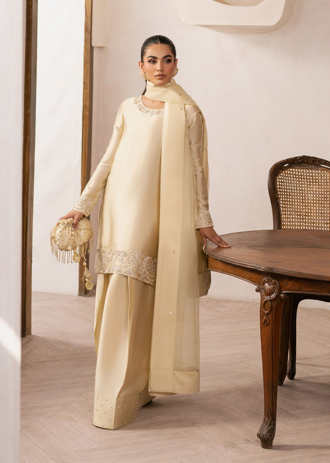 Dastoor | Rania Luxury Pret 25 | Eluna by Dastoor - Designer Dress - Type: Ladies Clothes - Available at Libayah - 100% Original