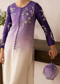 Dastoor | Rania Luxury Pret 25 | Purple Ombre by Dastoor - Designer Dress - Type: Ladies Clothes - Available at Libayah - 100% Original