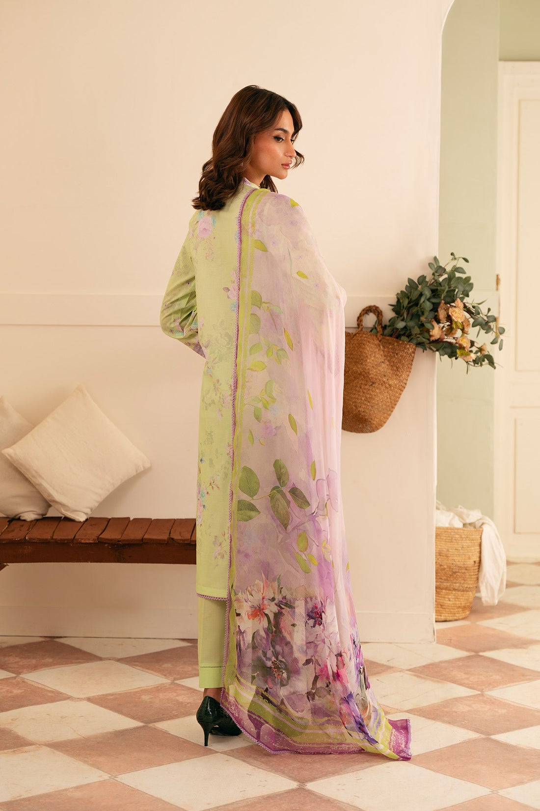 Sahar | Festive Edit | Lavender Meadow by Sahar - Designer Dress - Type: Ladies Clothes - Available at Libayah - 100% Original