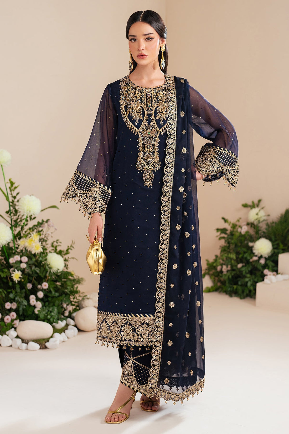 Alizeh | Handcrafted Eid Edit 25 | AF-HM-4037-Erina by Alizeh - Designer Dress - Type: Ladies Clothes - Available at Libayah - 100% Original
