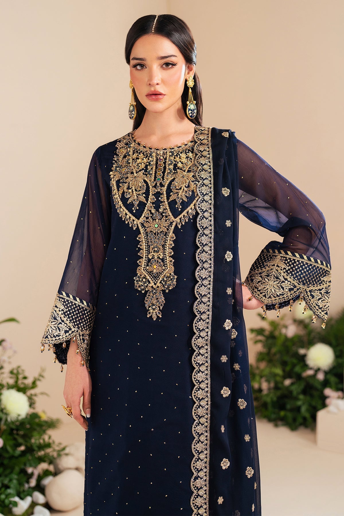 Alizeh | Handcrafted Eid Edit 25 | AF-HM-4037-Erina by Alizeh - Designer Dress - Type: Ladies Clothes - Available at Libayah - 100% Original