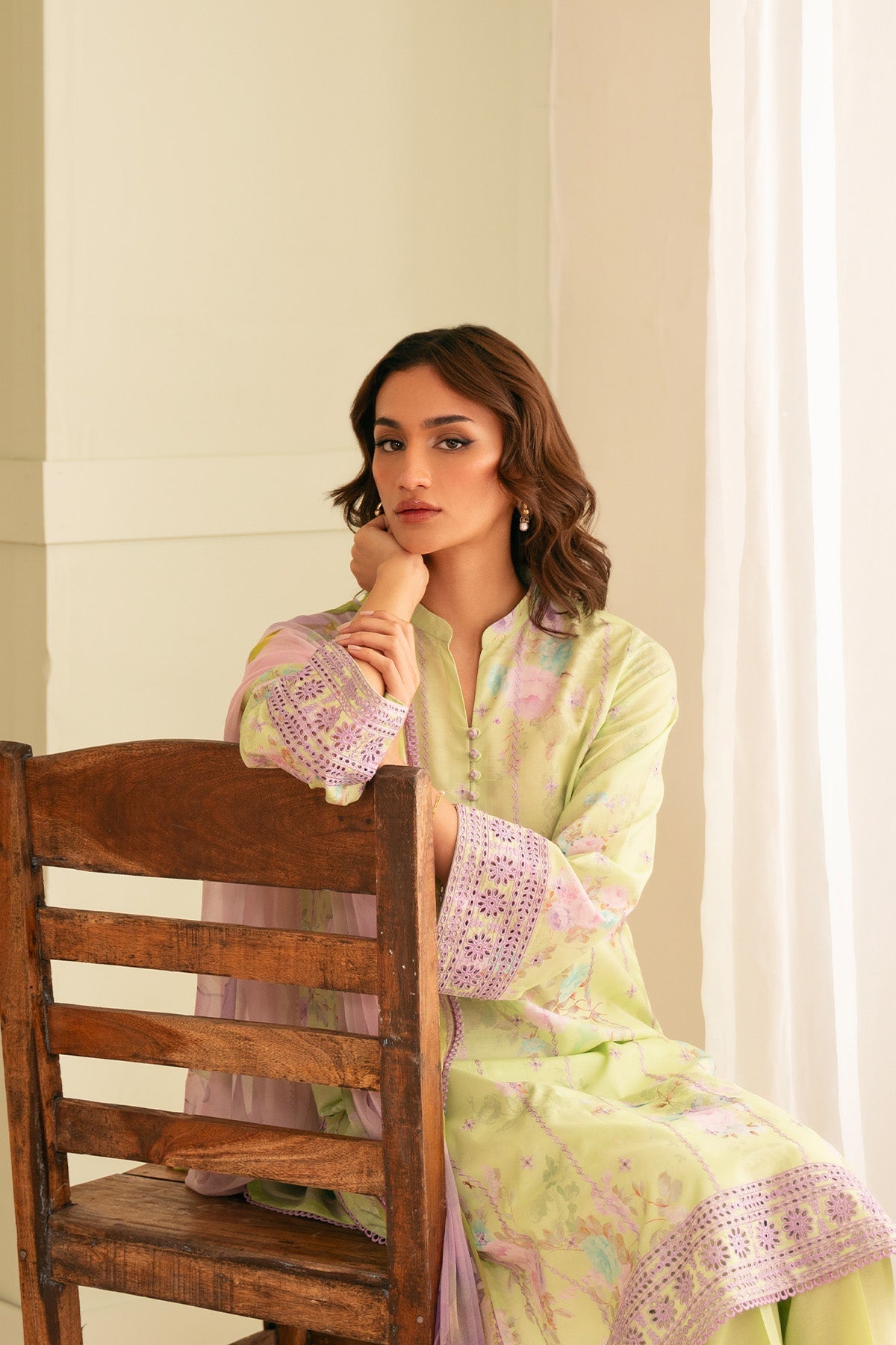 Sahar | Festive Edit | Lavender Meadow by Sahar - Designer Dress - Type: Ladies Clothes - Available at Libayah - 100% Original