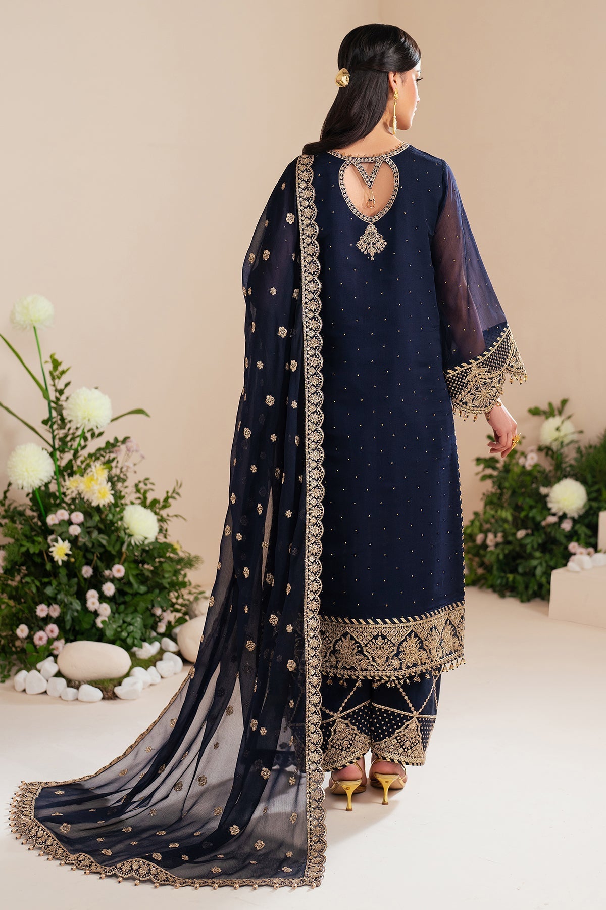 Alizeh | Handcrafted Eid Edit 25 | AF-HM-4037-Erina by Alizeh - Designer Dress - Type: Ladies Clothes - Available at Libayah - 100% Original