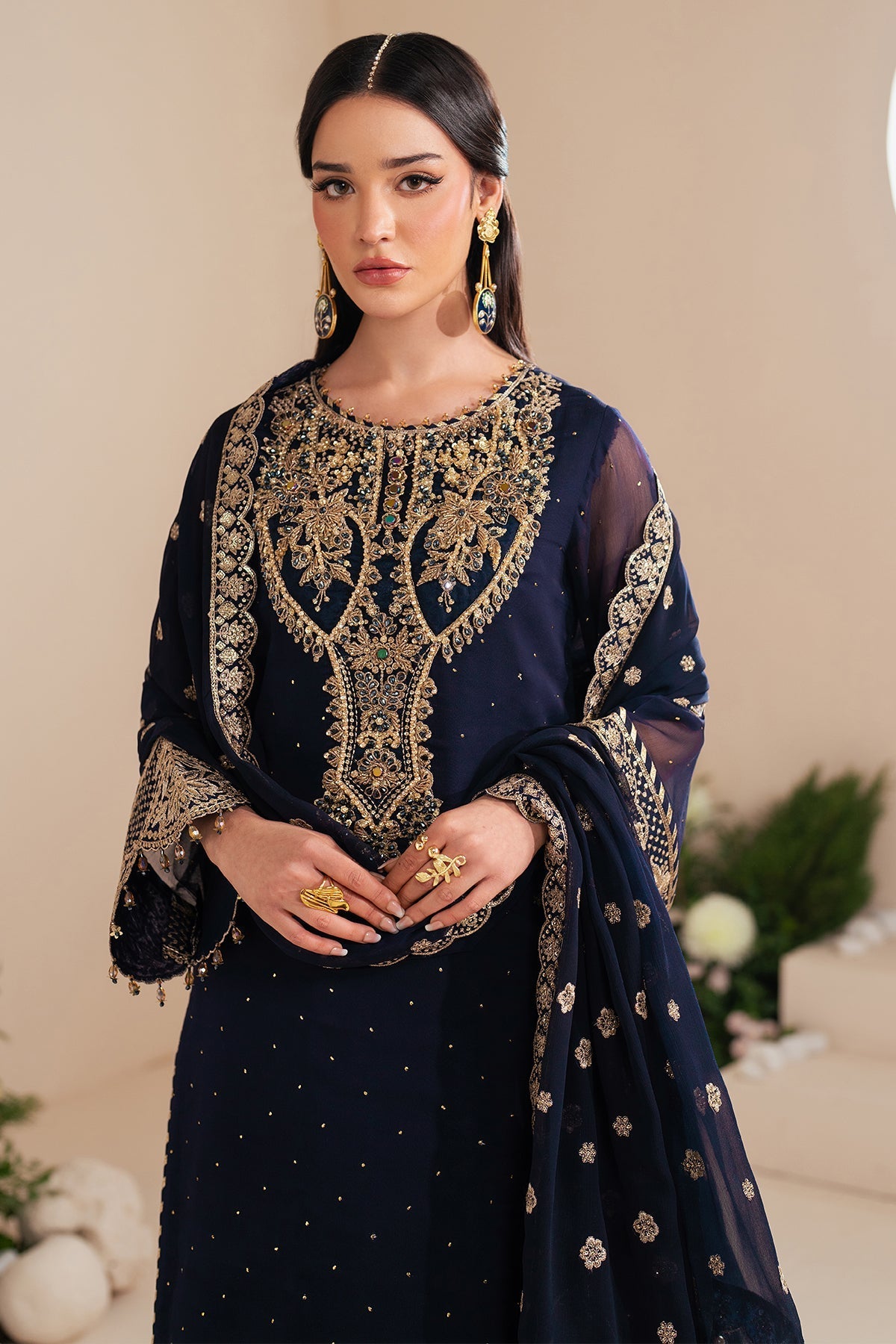 Alizeh | Handcrafted Eid Edit 25 | AF-HM-4037-Erina by Alizeh - Designer Dress - Type: Ladies Clothes - Available at Libayah - 100% Original