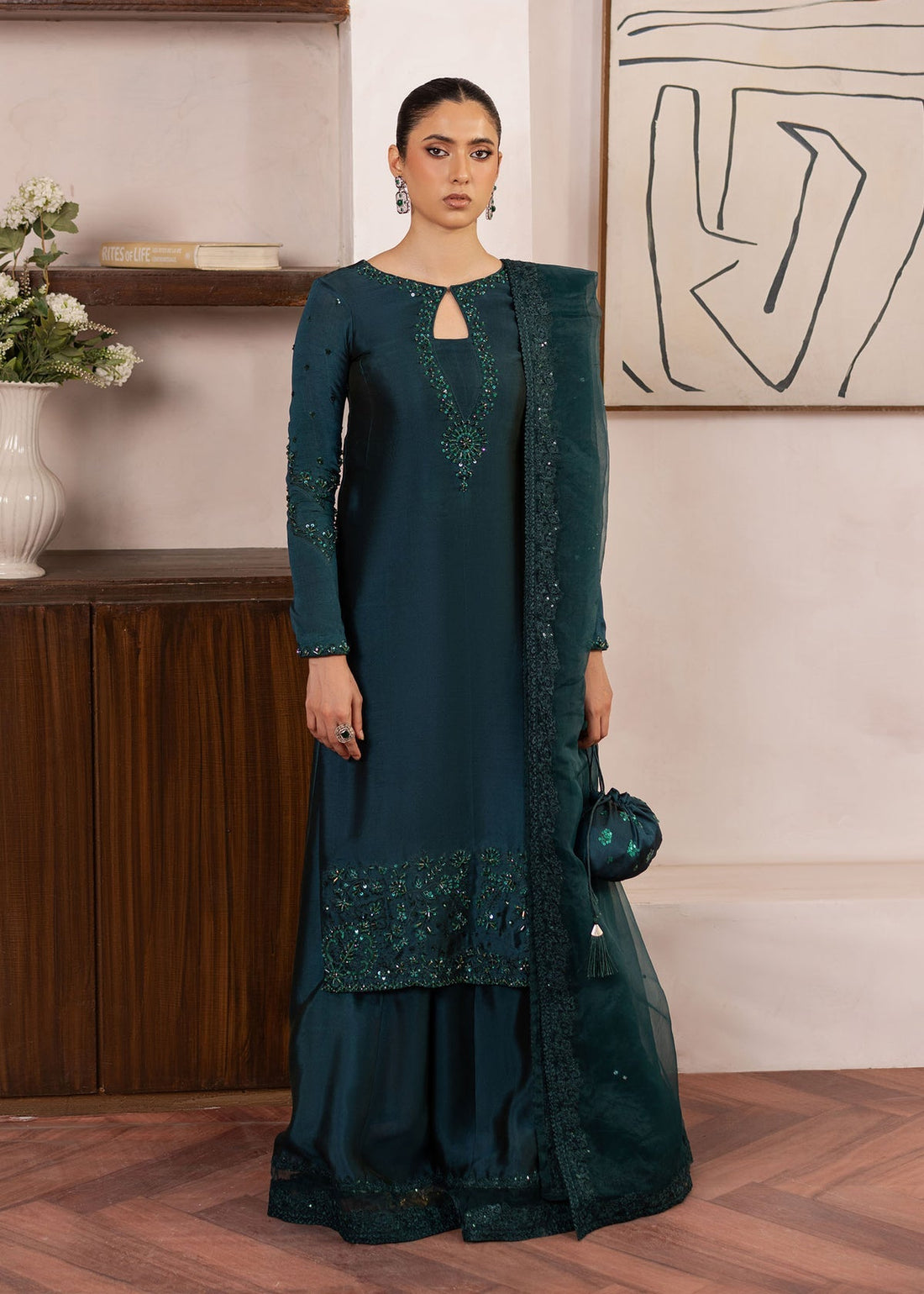 Dastoor | Rania Luxury Pret 25 | Raya by Dastoor - Designer Dress - Type: Ladies Clothes - Available at Libayah - 100% Original