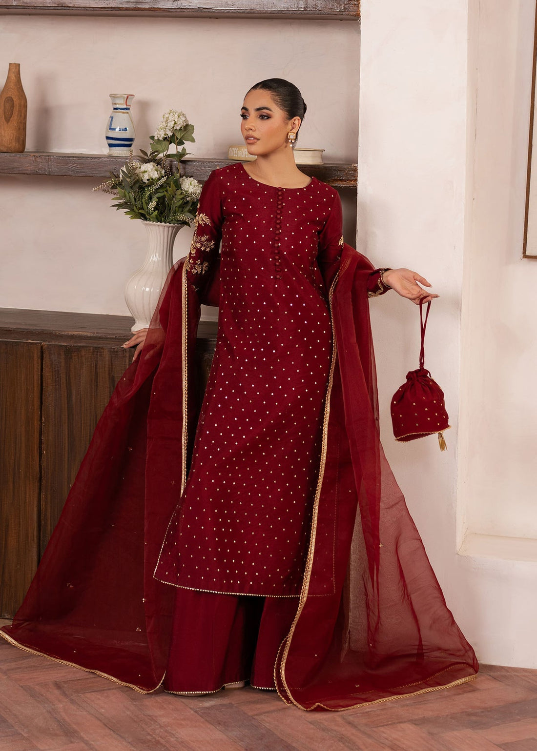 Dastoor | Rania Luxury Pret 25 | Elise by Dastoor - Designer Dress - Type: Ladies Clothes - Available at Libayah - 100% Original