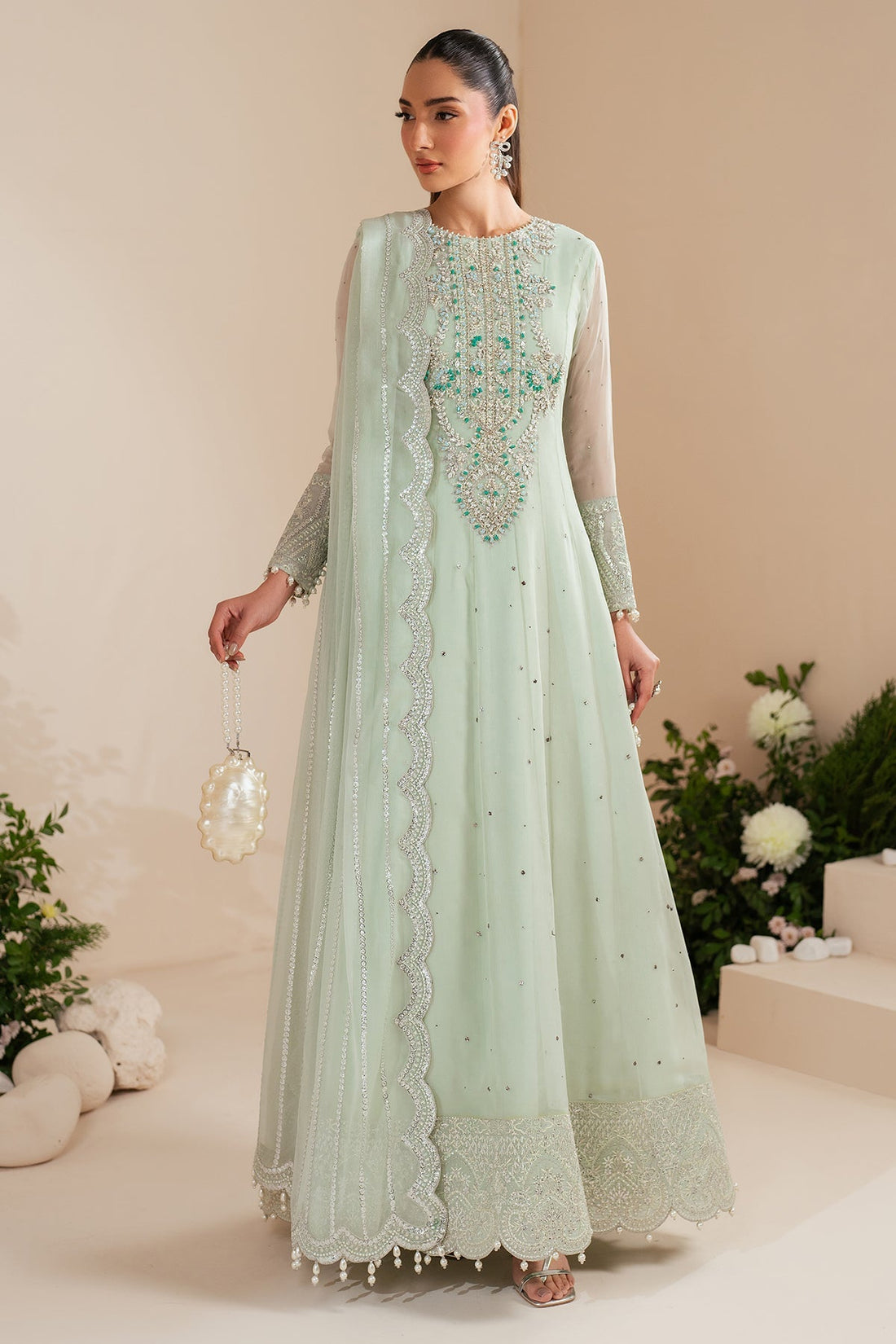 Alizeh | Handcrafted Eid Edit 25 | AF-HM-4035-Rimel by Alizeh - Designer Dress - Type: Ladies Clothes - Available at Libayah - 100% Original
