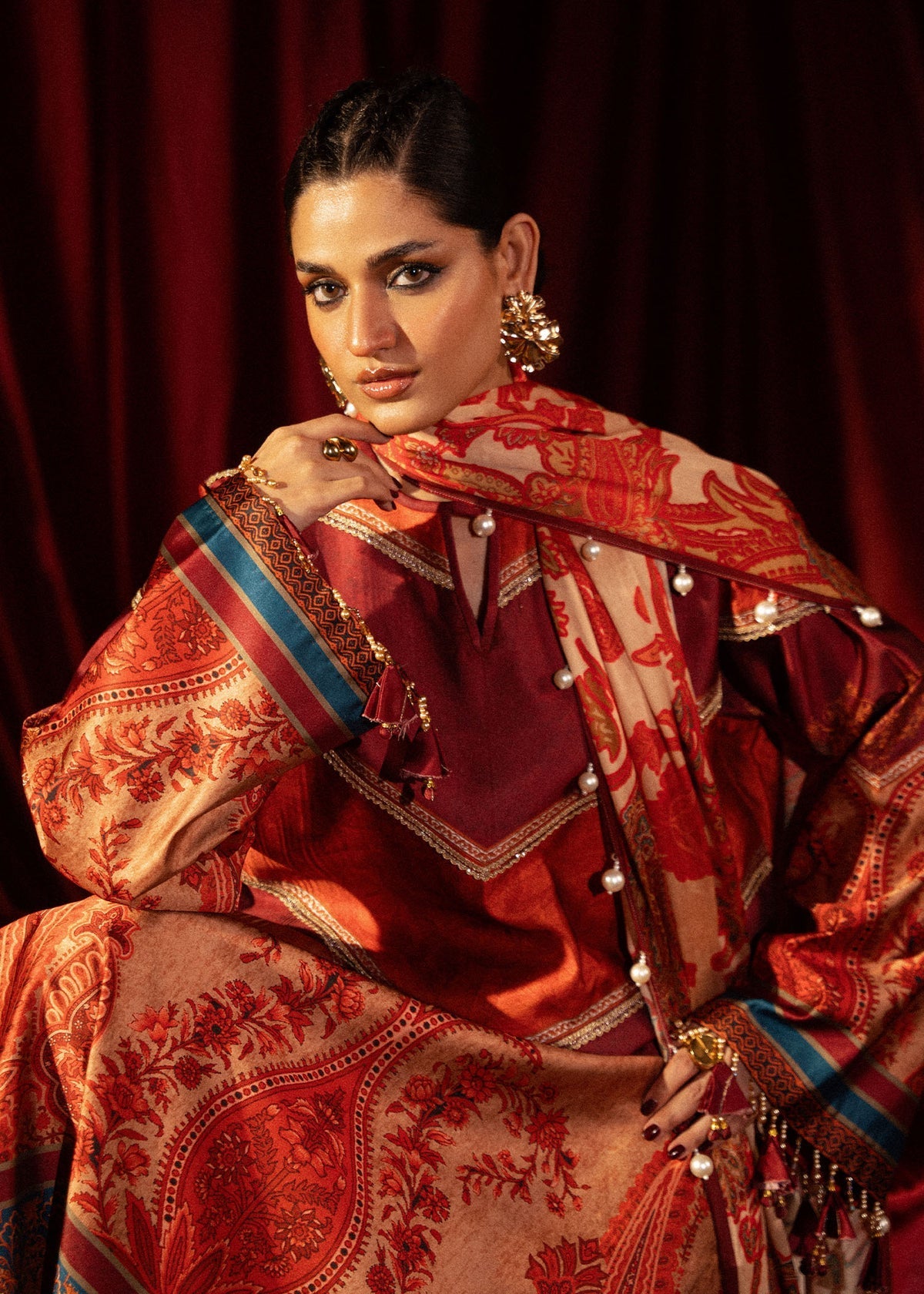 Myeesha | Roohi Silk Edit 24 | Sahar by Myeesha - Designer Dress - Type: Ladies Clothes - Available at Libayah - 100% Original