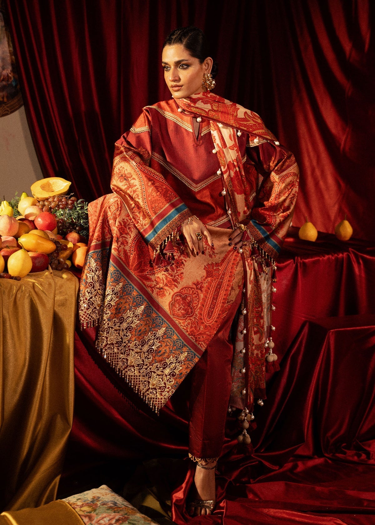 Myeesha | Roohi Silk Edit 24 | Sahar by Myeesha - Designer Dress - Type: Ladies Clothes - Available at Libayah - 100% Original