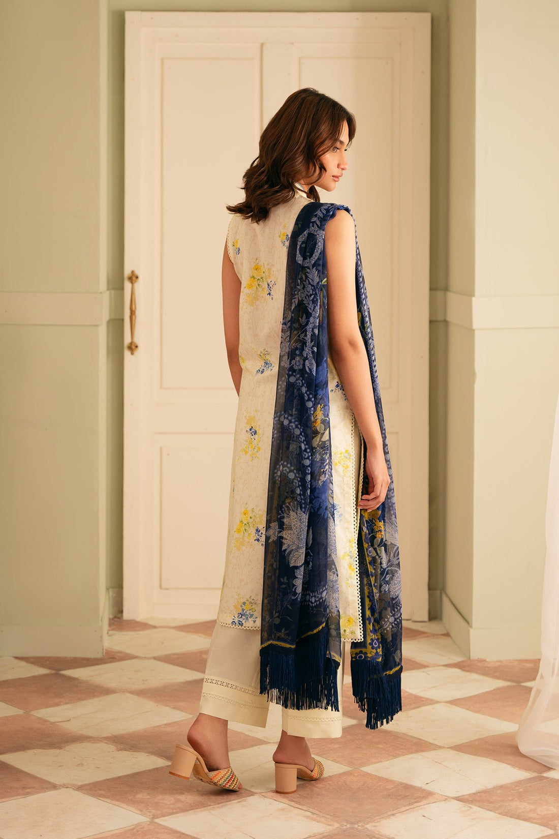 Sahar | Festive Edit | Mediterranean Muse by Sahar - Designer Dress - Type: Ladies Clothes - Available at Libayah - 100% Original