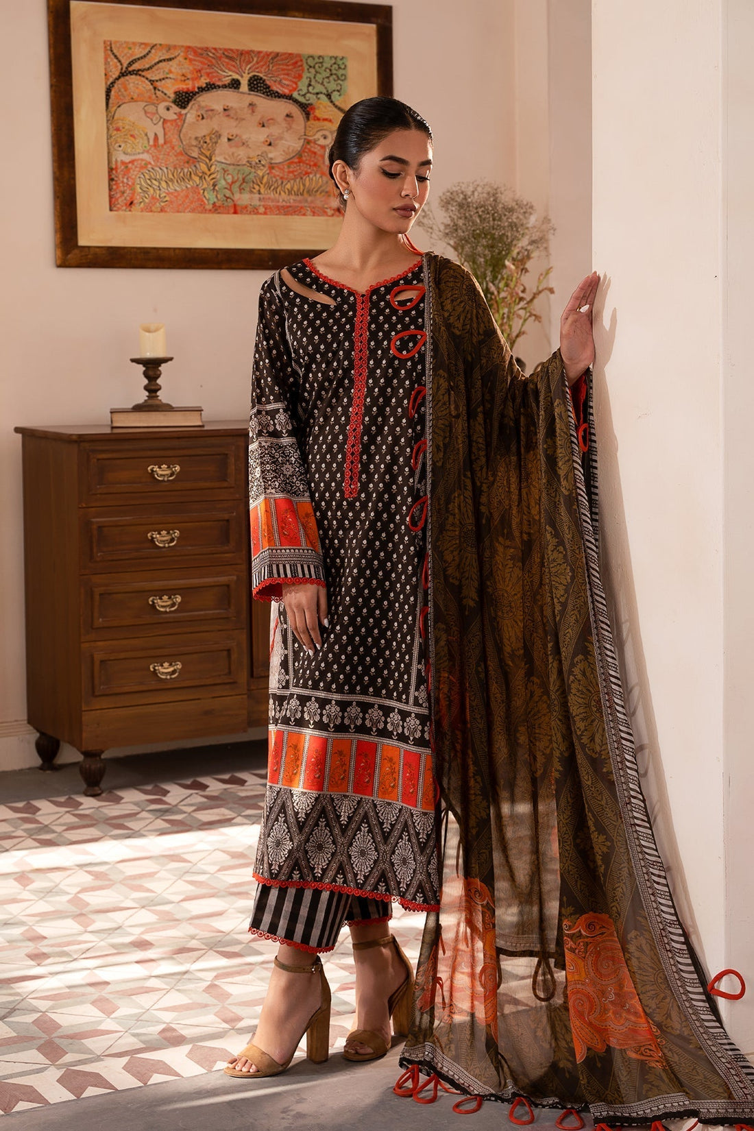 Charizma | Lawn Collection 24 | CP4-29 by Charizma - Designer Dress - Type: Casuals - Available at Libayah - 100% Original