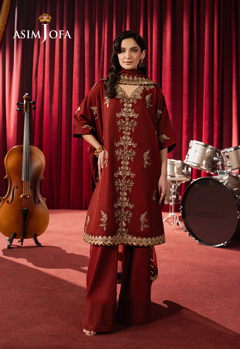 Asim Jofa | Premium Festive | AJPF-12 by Asim Jofa - Designer Dress - Type: Ladies Clothes - Available at Libayah - 100% Original