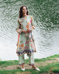 Roheenaz | Garden Veal Printed Lawn 25 | Crimson Whisper by Roheenaz - Designer Dress - Type: Ladies Clothes - Available at Libayah - 100% Original