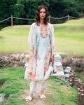 Roheenaz | Garden Veal Printed Lawn 25 | Cloudberey glaze by Roheenaz - Designer Dress - Type: Ladies Clothes - Available at Libayah - 100% Original
