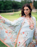 Roheenaz | Garden Veal Printed Lawn 25 | Cloudberey glaze by Roheenaz - Designer Dress - Type: Ladies Clothes - Available at Libayah - 100% Original