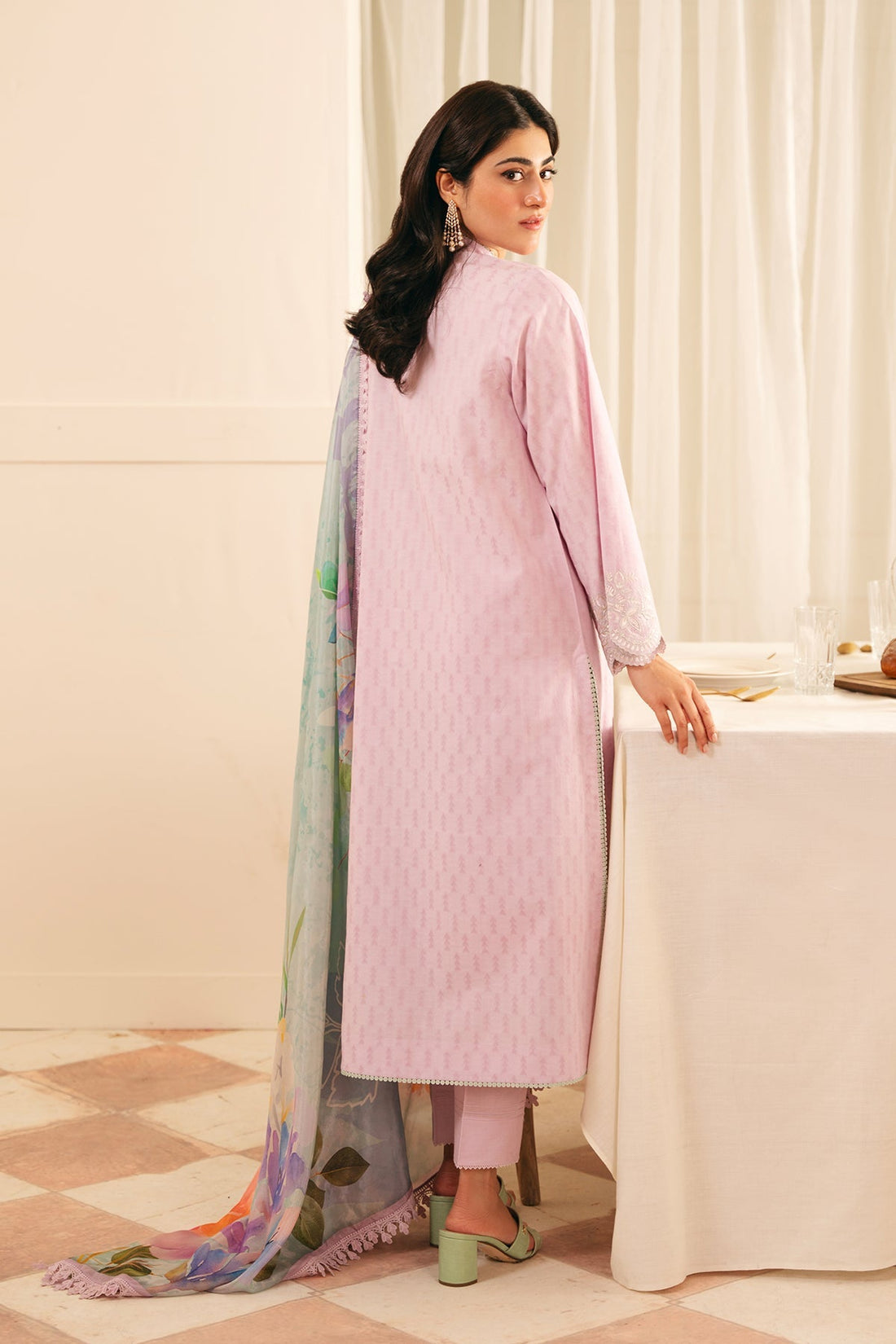 Sahar | Festive Edit | Lilac Bloom by Sahar - Designer Dress - Type: Ladies Clothes - Available at Libayah - 100% Original