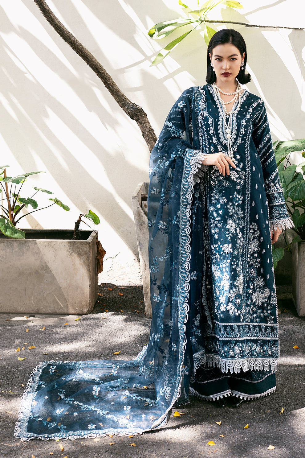 Saad Shaikh | Fleurie Vol 2 | Belle by Saad Shaikh - Designer Dress - Type: Ladies Clothes - Available at Libayah - 100% Original