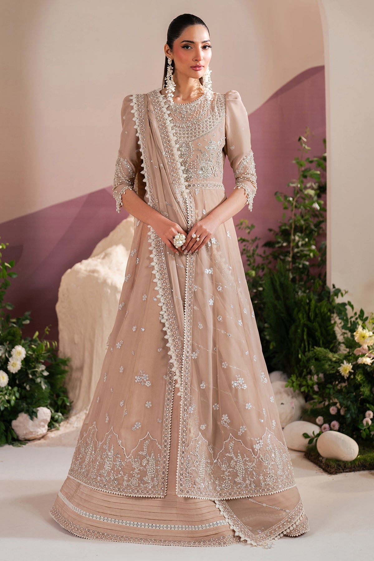 Alizeh | Handcrafted Eid Edit 25 | AF-HM-4039-Sakura by Alizeh - Designer Dress - Type: Ladies Clothes - Available at Libayah - 100% Original