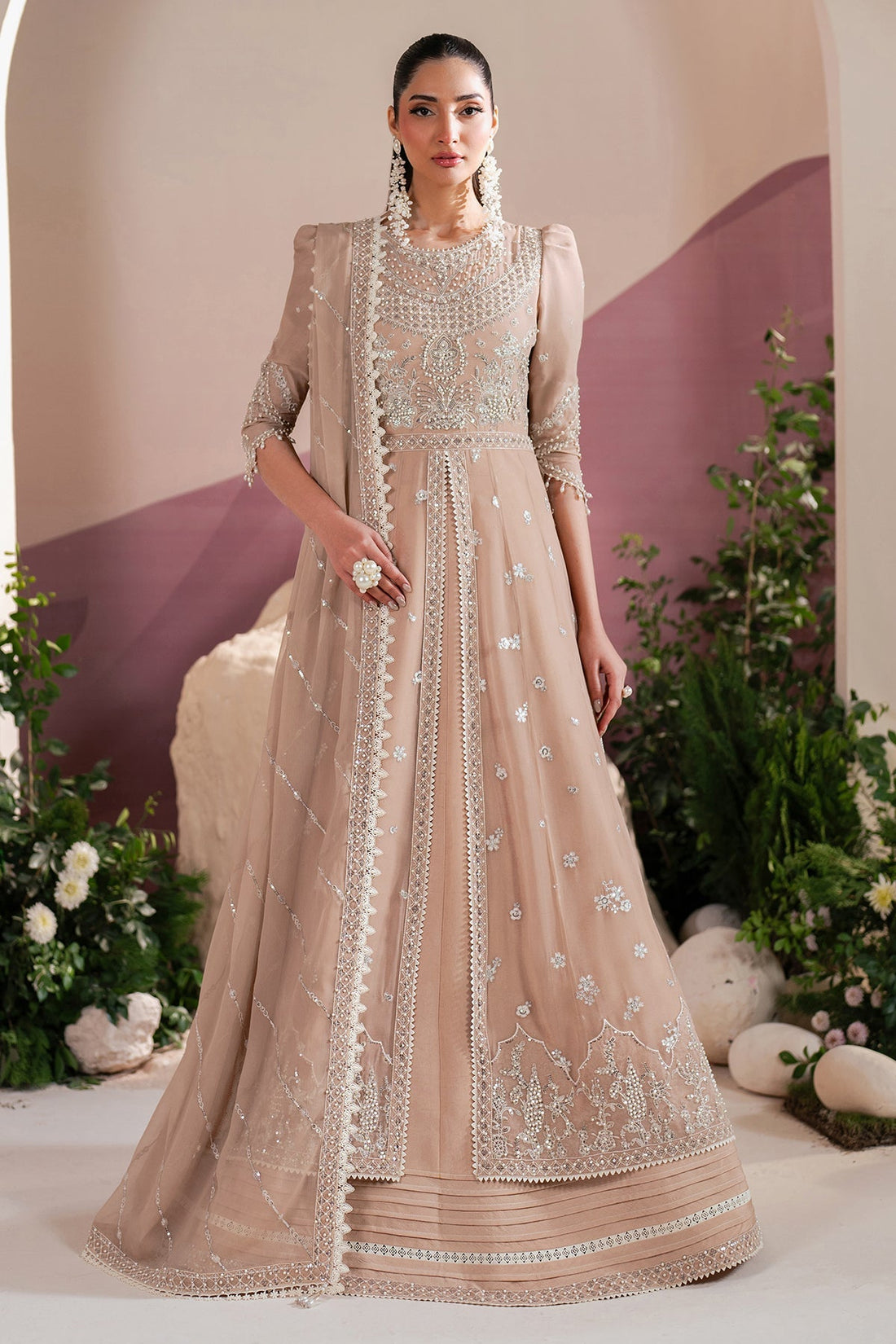 Alizeh | Handcrafted Eid Edit 25 | AF-HM-4039-Sakura by Alizeh - Designer Dress - Type: Ladies Clothes - Available at Libayah - 100% Original
