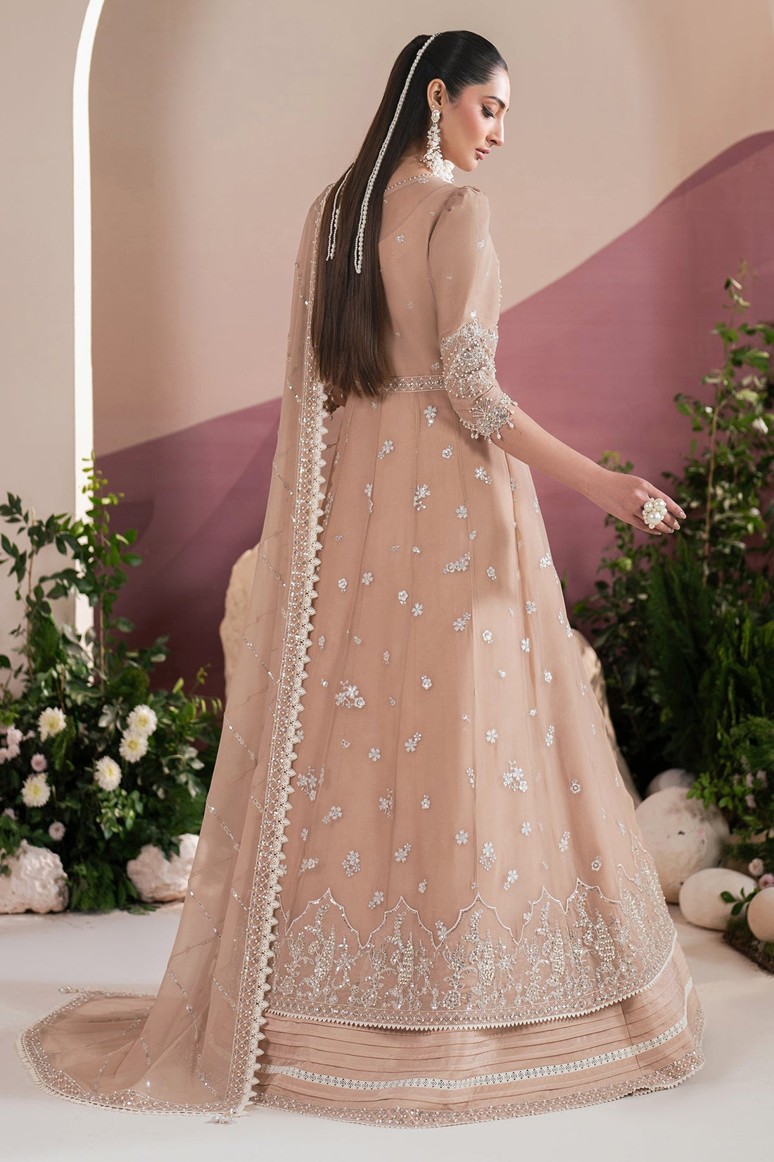 Alizeh | Handcrafted Eid Edit 25 | AF-HM-4039-Sakura by Alizeh - Designer Dress - Type: Ladies Clothes - Available at Libayah - 100% Original