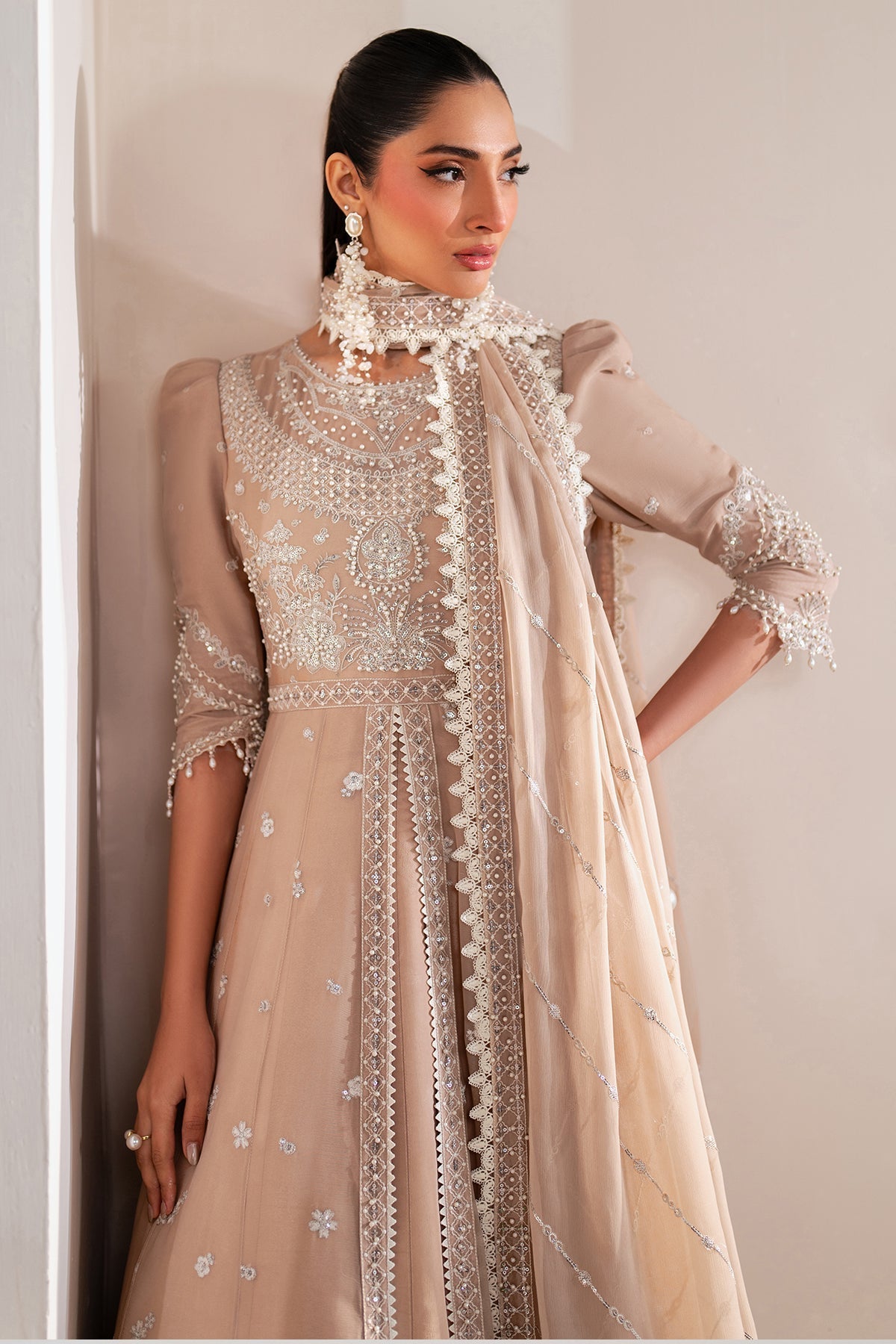 Alizeh | Handcrafted Eid Edit 25 | AF-HM-4039-Sakura by Alizeh - Designer Dress - Type: Ladies Clothes - Available at Libayah - 100% Original