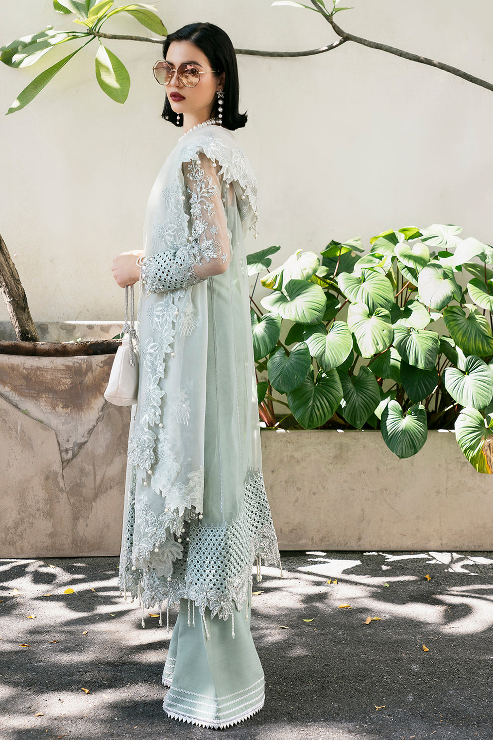 Saad Shaikh | Fleurie Vol 2 | Anya by Saad Shaikh - Designer Dress - Type: Ladies Clothes - Available at Libayah - 100% Original