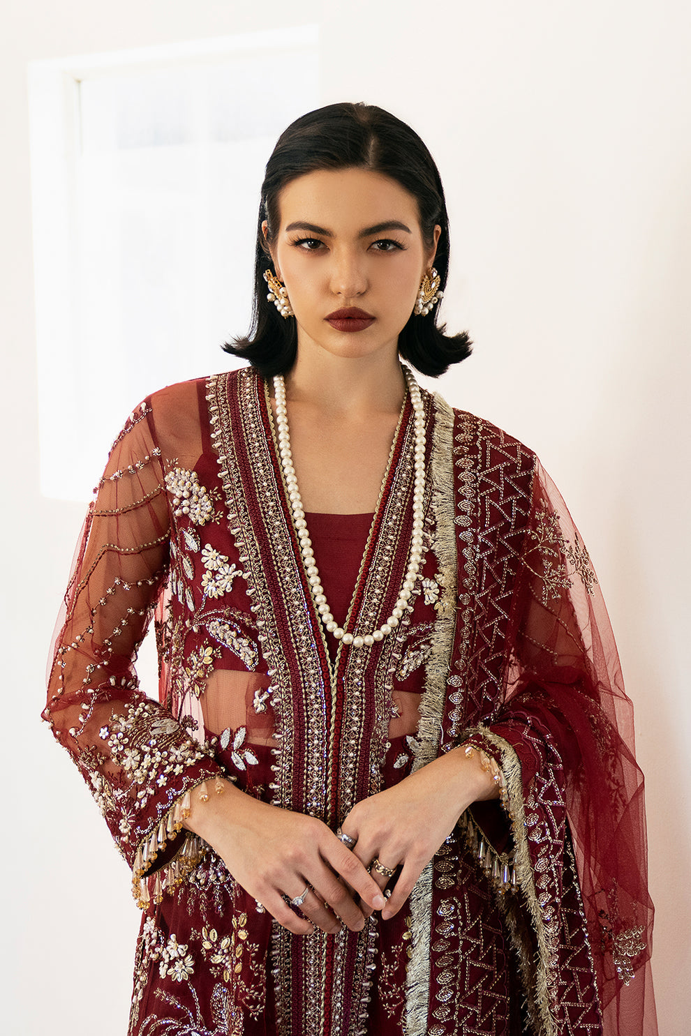 Saad Shaikh | Fleurie Vol 2 | Arya by Saad Shaikh - Designer Dress - Type: Ladies Clothes - Available at Libayah - 100% Original