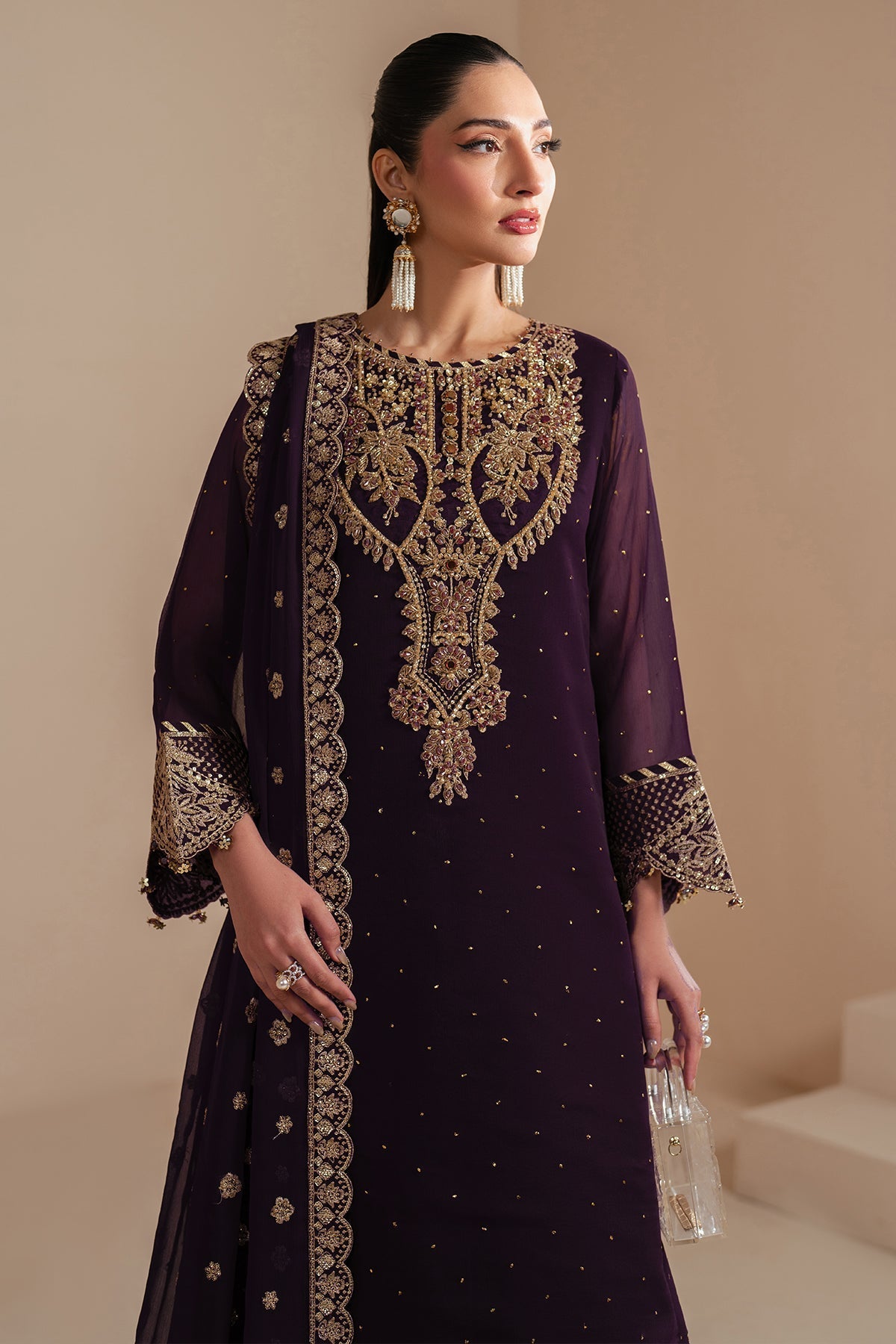 Alizeh | Handcrafted Eid Edit 25 | AF-HM-4038-Sirus by Alizeh - Designer Dress - Type: Ladies Clothes - Available at Libayah - 100% Original