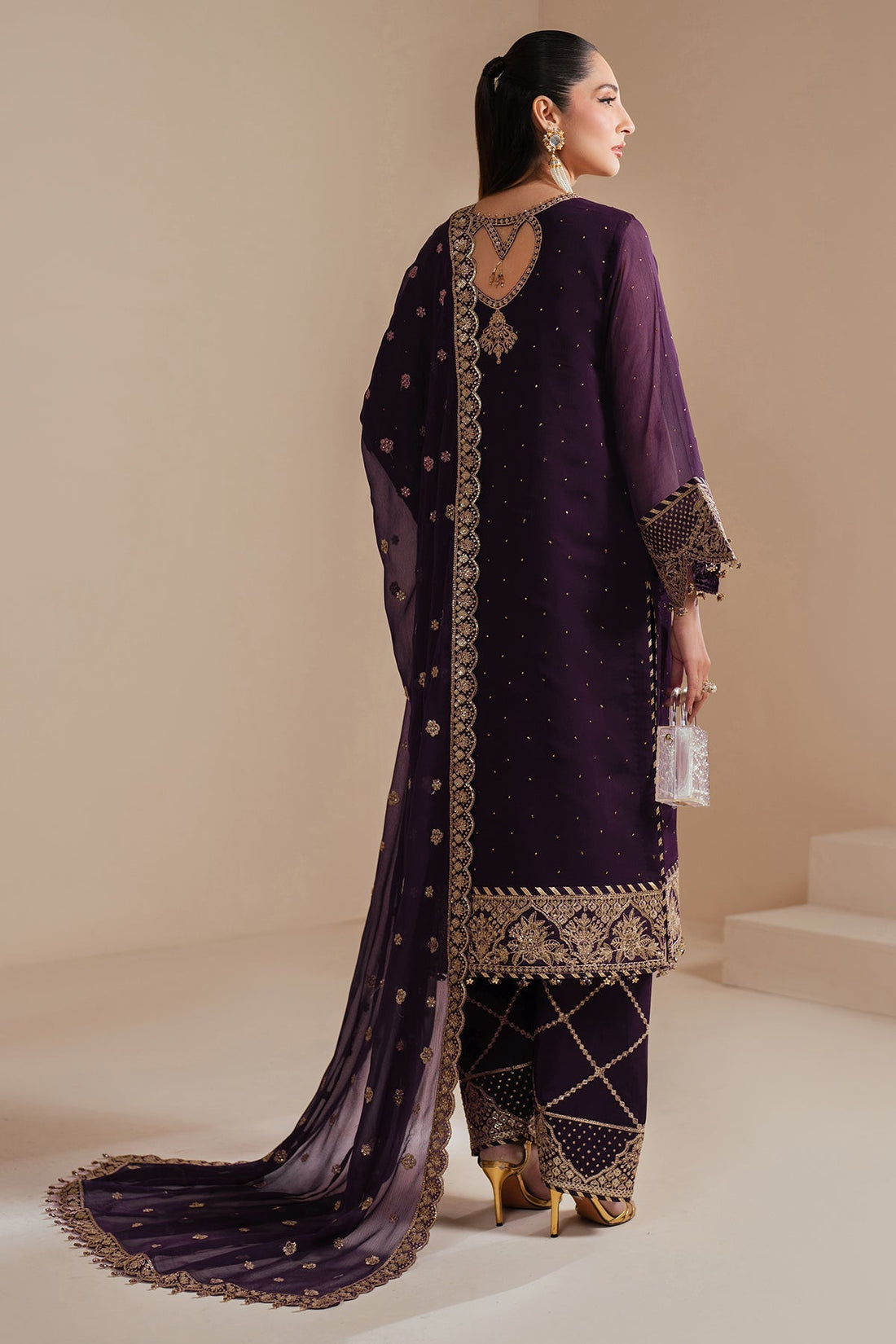 Alizeh | Handcrafted Eid Edit 25 | AF-HM-4038-Sirus by Alizeh - Designer Dress - Type: Ladies Clothes - Available at Libayah - 100% Original