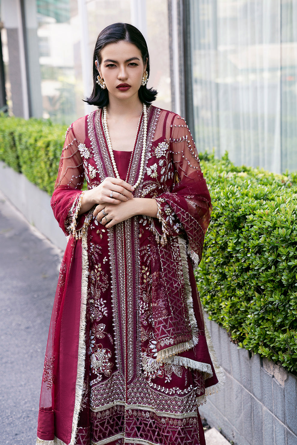 Saad Shaikh | Fleurie Vol 2 | Arya by Saad Shaikh - Designer Dress - Type: Ladies Clothes - Available at Libayah - 100% Original
