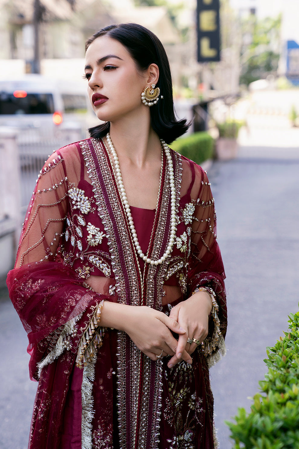 Saad Shaikh | Fleurie Vol 2 | Arya by Saad Shaikh - Designer Dress - Type: Ladies Clothes - Available at Libayah - 100% Original